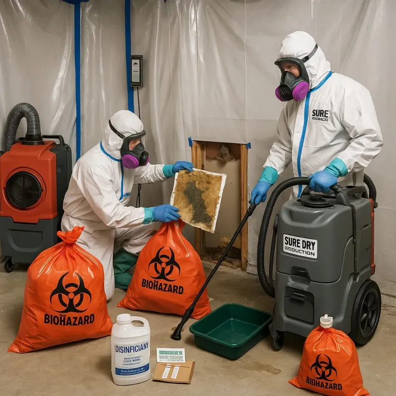 Contaminated Water Handling Protocols process in Enetai, WA